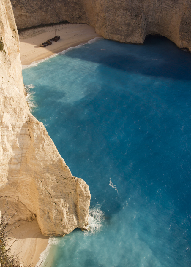 his is my Greece - Navagio the Shipwreck beach is an exposed cove on Zakynthos island, Ionian