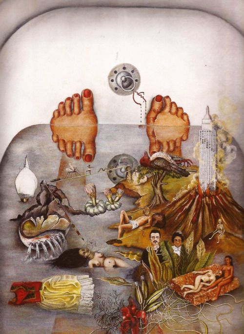 lo-que-el-agua-me-dio-frida-kahlo-coleccion-isidore-ducasse-francia-1938